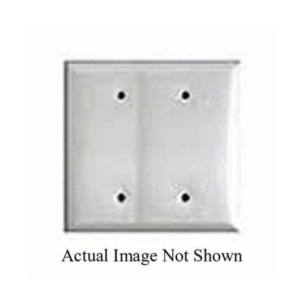 Mulberry Number of Gangs: 2 Steel, Semi-Gloss Finish, White 86852 - main